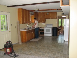 kitchen before