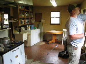 what will become dining room